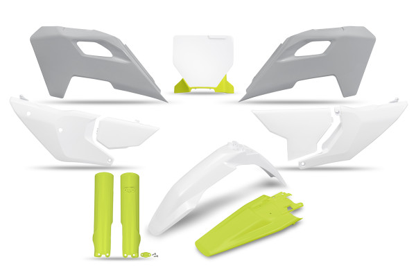 Full Kit Plastiche OEM Color 24 per Husqvarna TC 250 - TC 150 - TC 250 HERITAGE - TC 125 HERITAGE - FX 350 HERITAGE - FC 450... Full Kit Plastiche OEM Color 24 per Husqvarna TC 250 - TC 150 - TC 250 HERITAGE - TC 125 HERITAGE - FX 350 HERITAGE - FC 450...